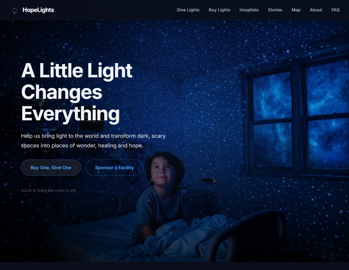 HopeLights — A Little Light Changes Everything